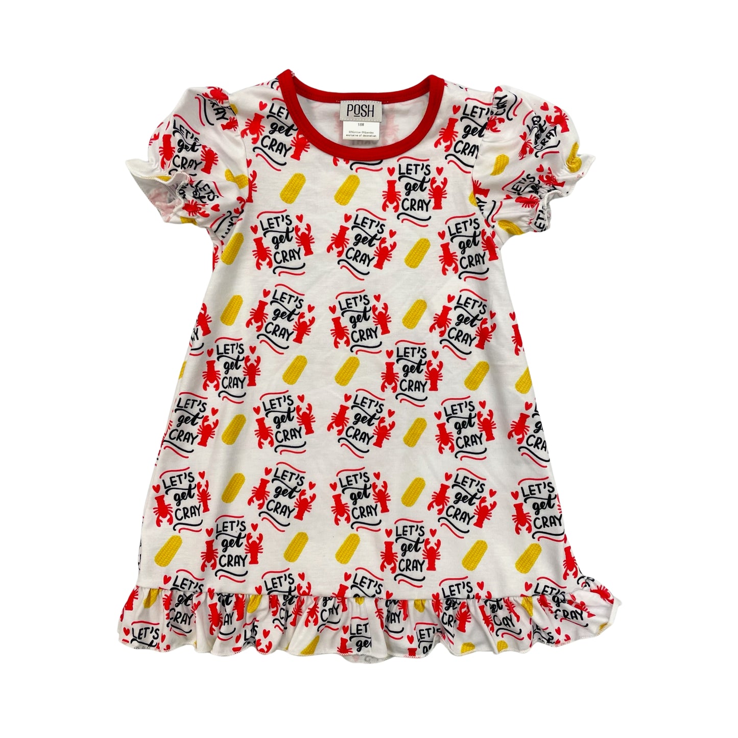 POSH Girls Let's Get Cray Lounge Dress