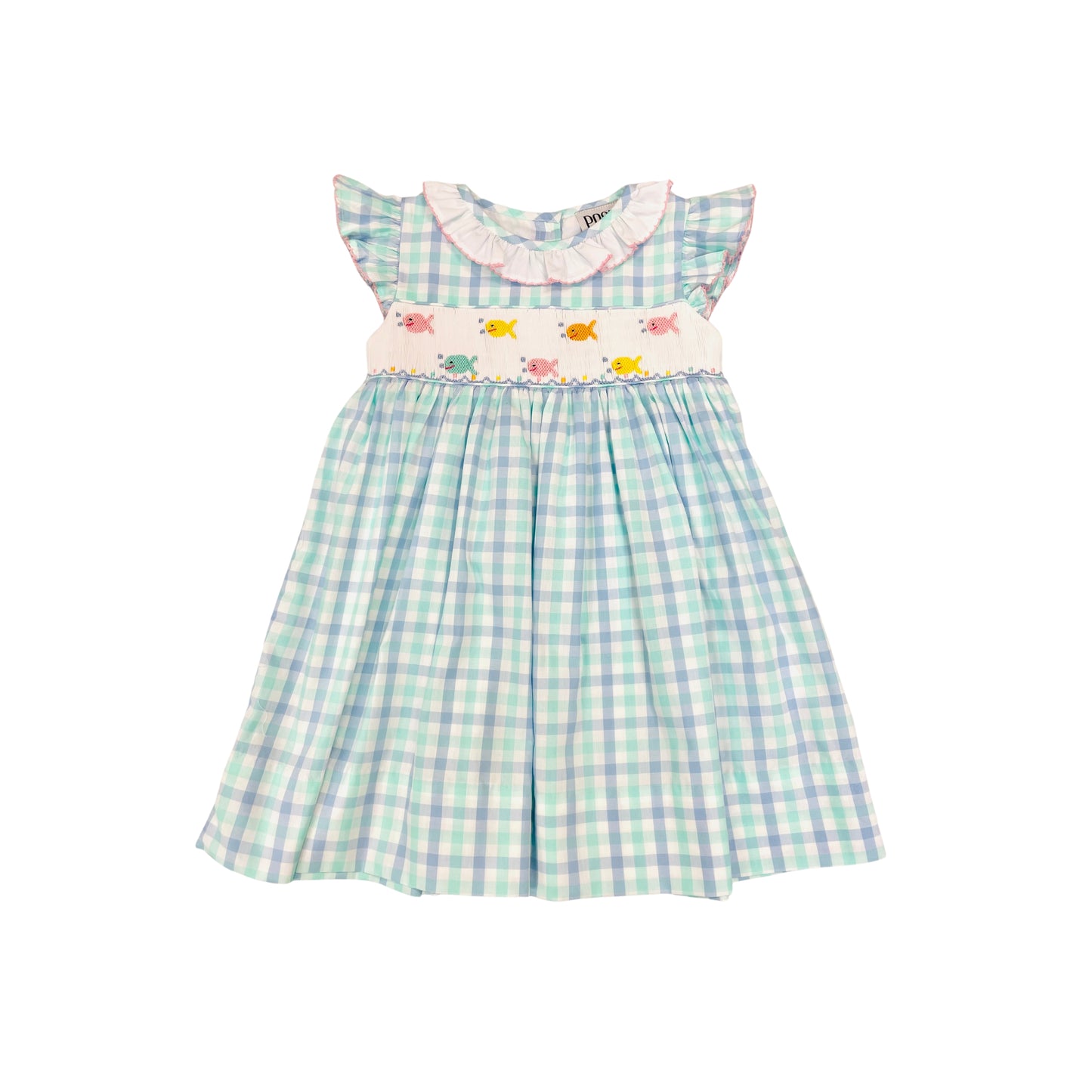 POSH Girls Smocked Fish Dress