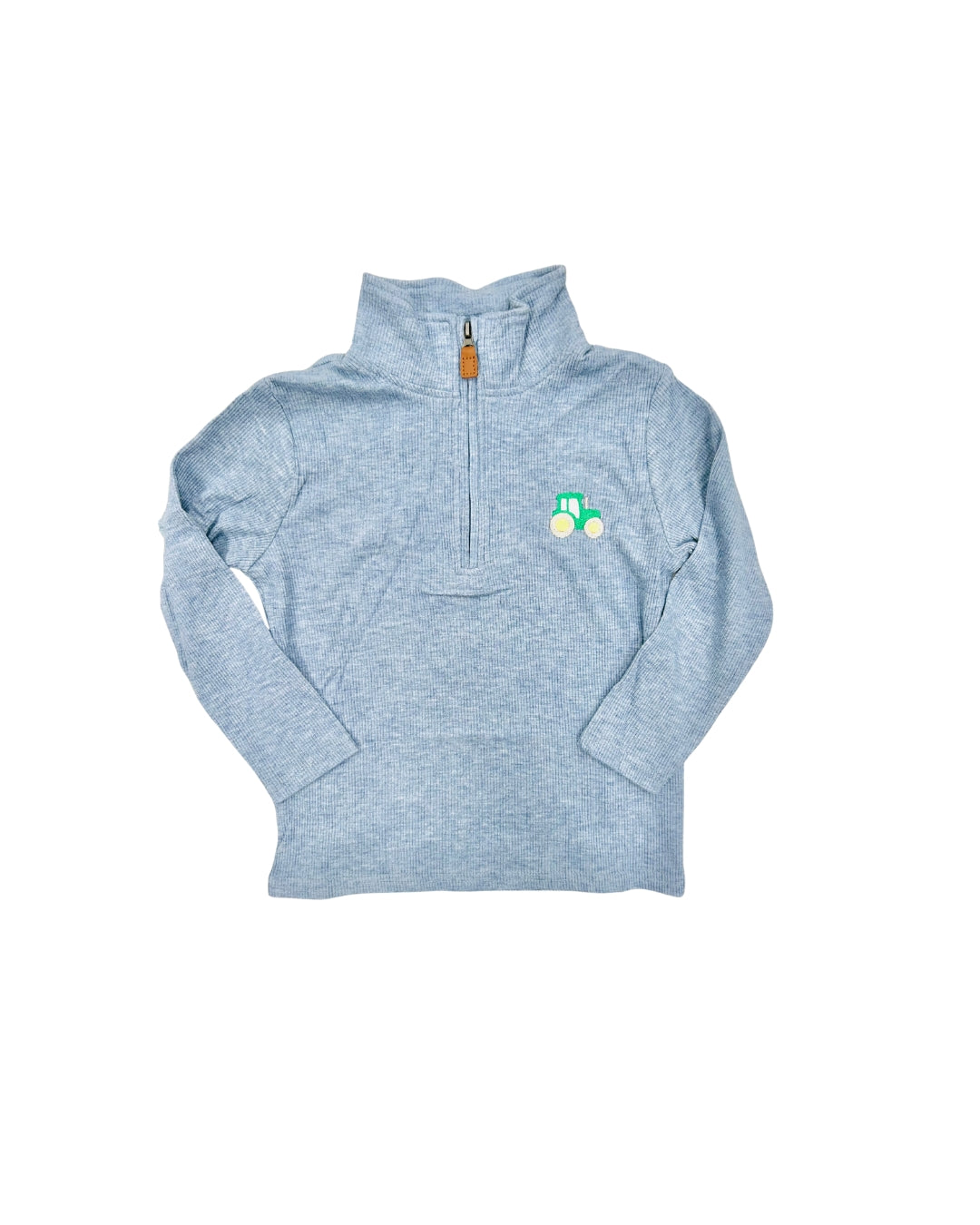 Banana Split Embroidered Tractor Pullover