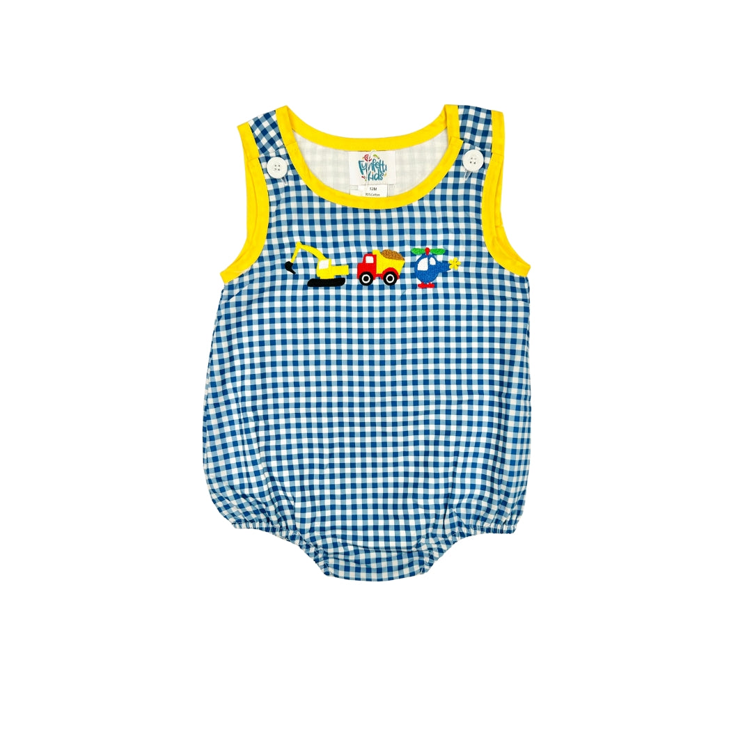 Funfetti Kids Navy Construction Bubble