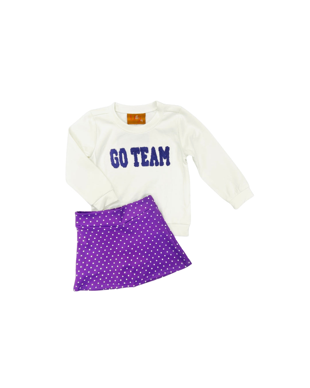 Millie Jay Purple Go Team Skort Set