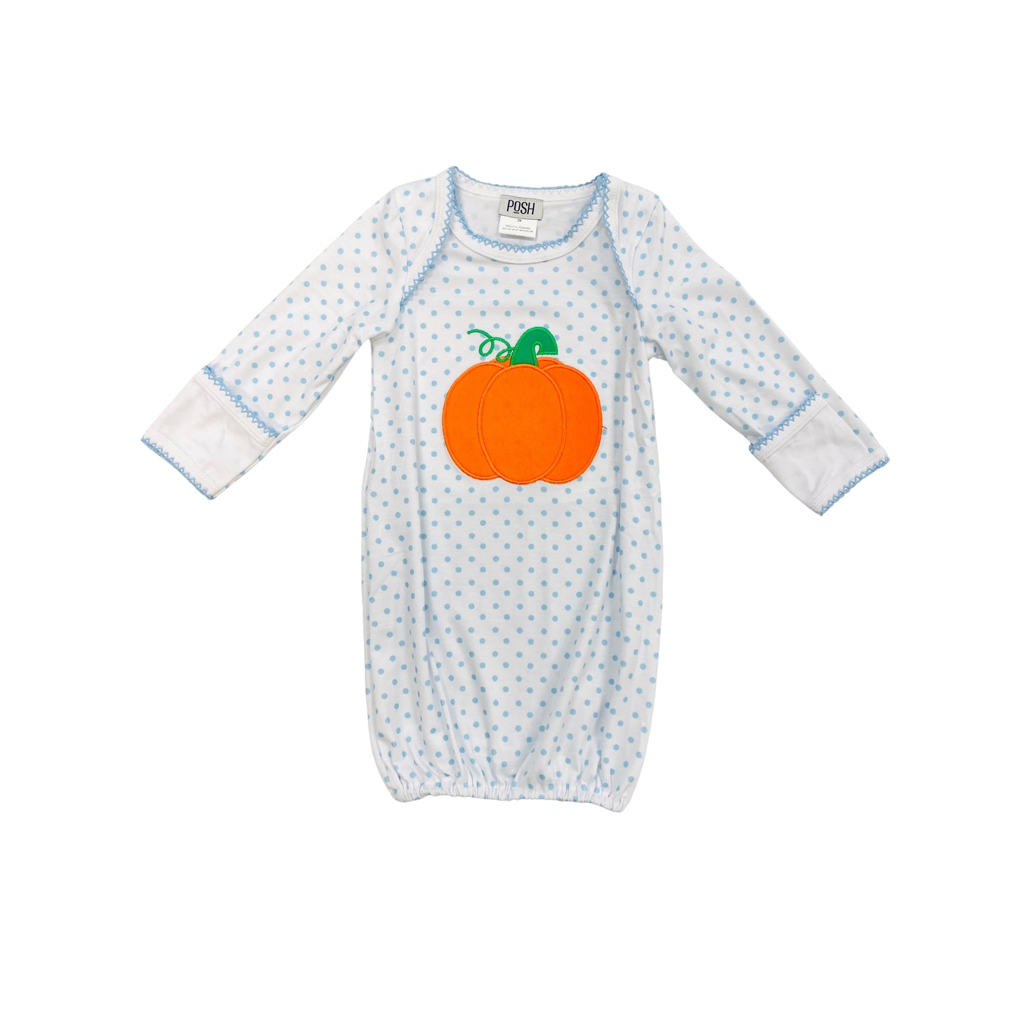 POSH Boy Pumpkin Applique Gown