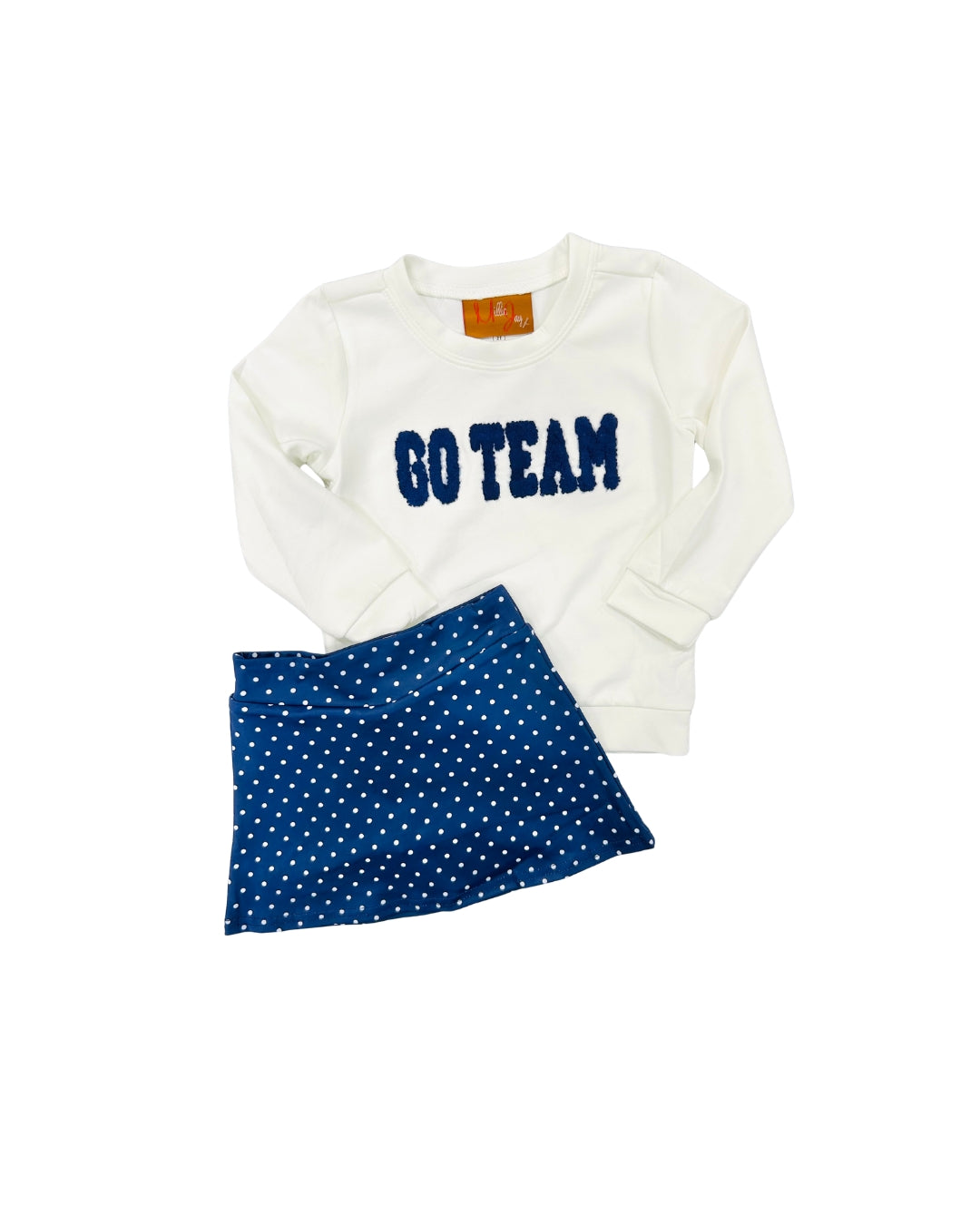 Millie Jay Navy Go Team Skort Set