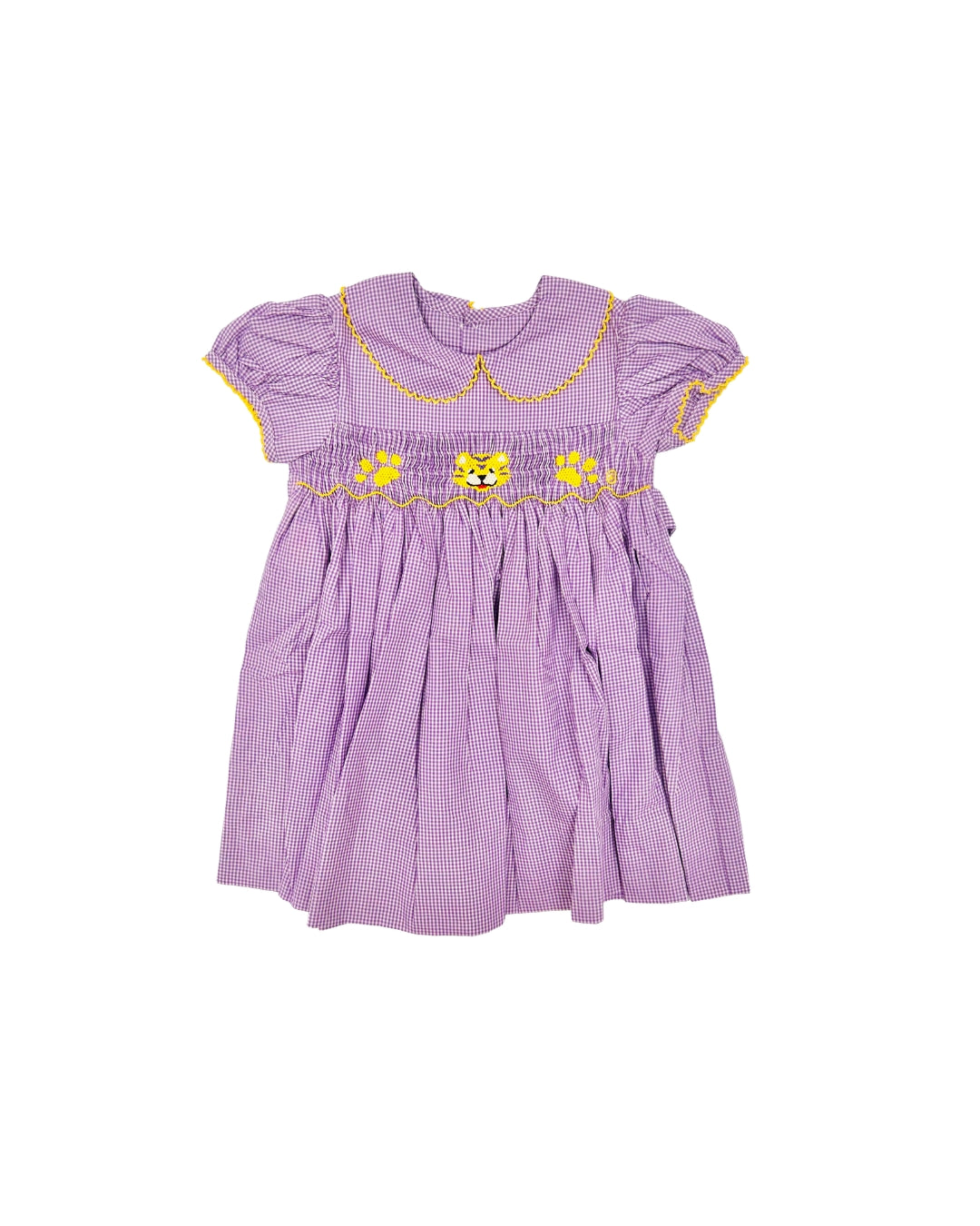 Remember Nguyen Smocked Tiger/Paw Dress