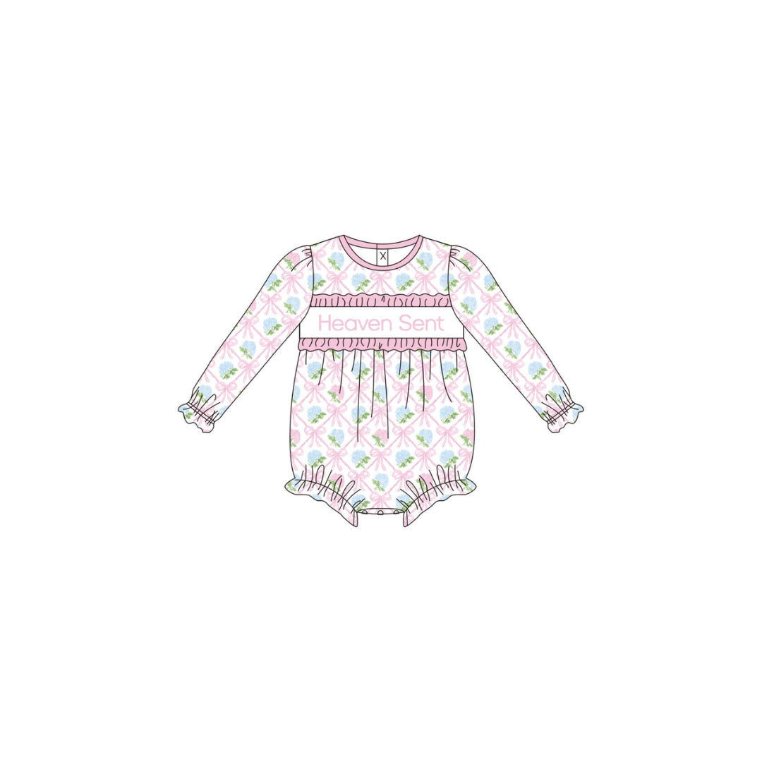 PRE ORDER - Funfetti Kids Heaven Sent Embroidered Bubble
