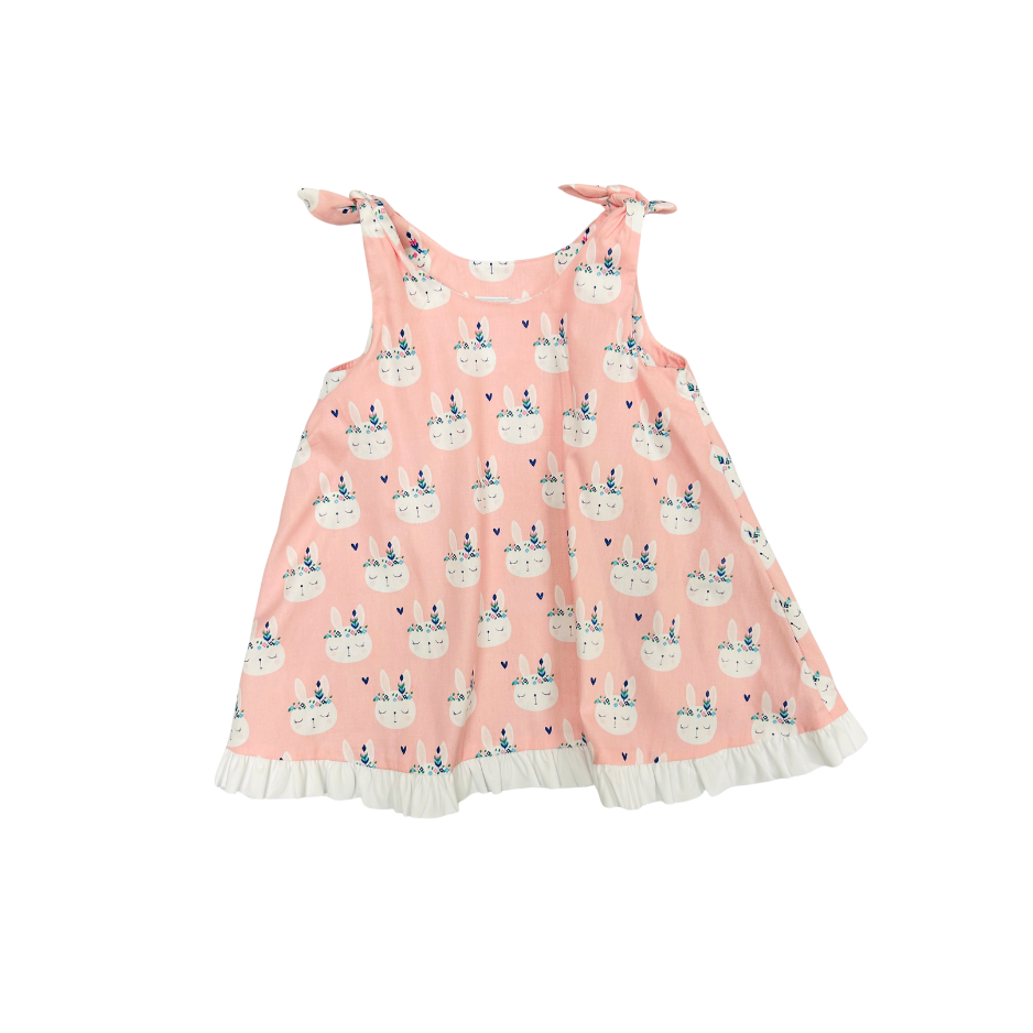 Funtasia Too Girl Bunny Dress with Shoulder Ties