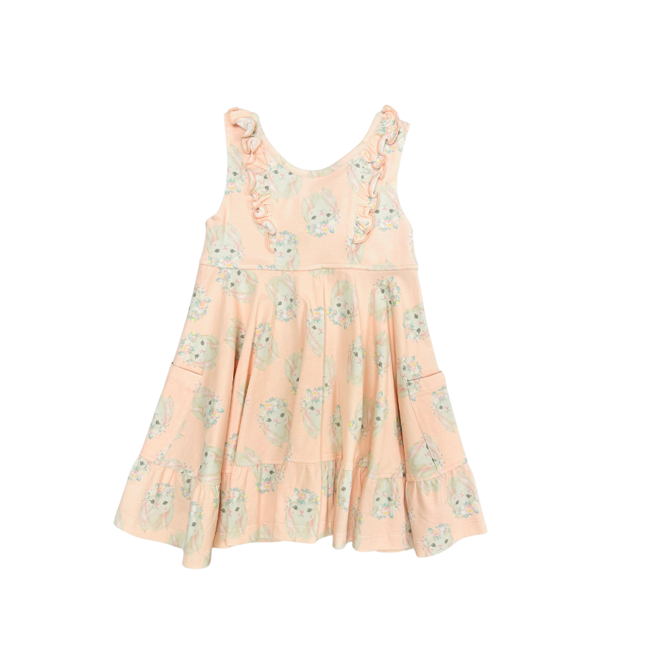 Natalie Grant Girl All over Bunny Dress