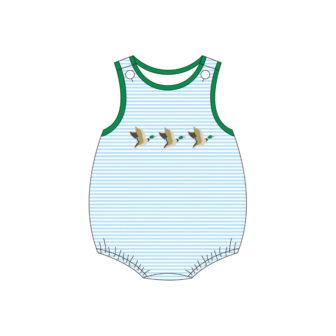 PRE ORDER - Funfetti Kids Blue Stripe Mallard Bubble