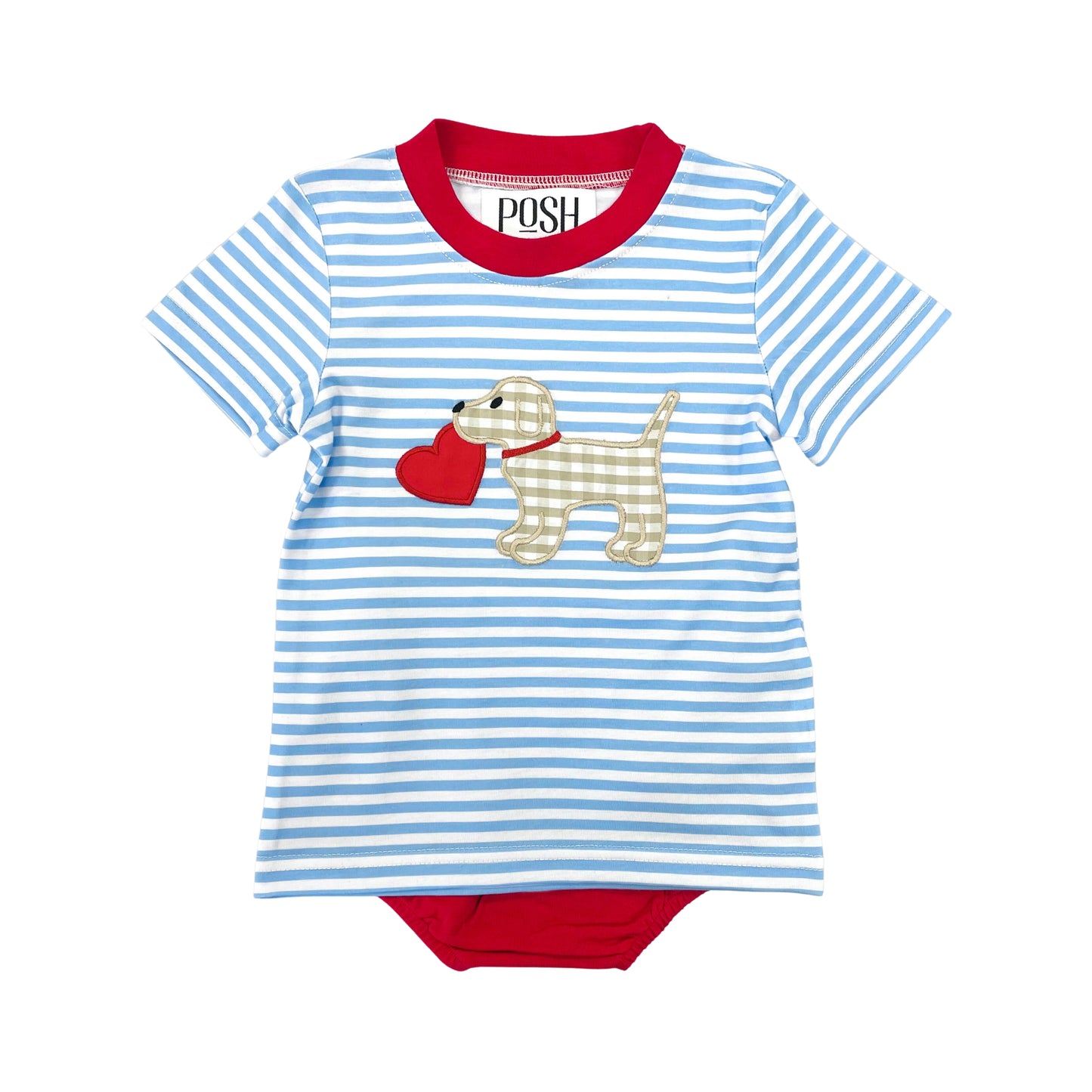 POSH Boys Puppy Love Diaper Set