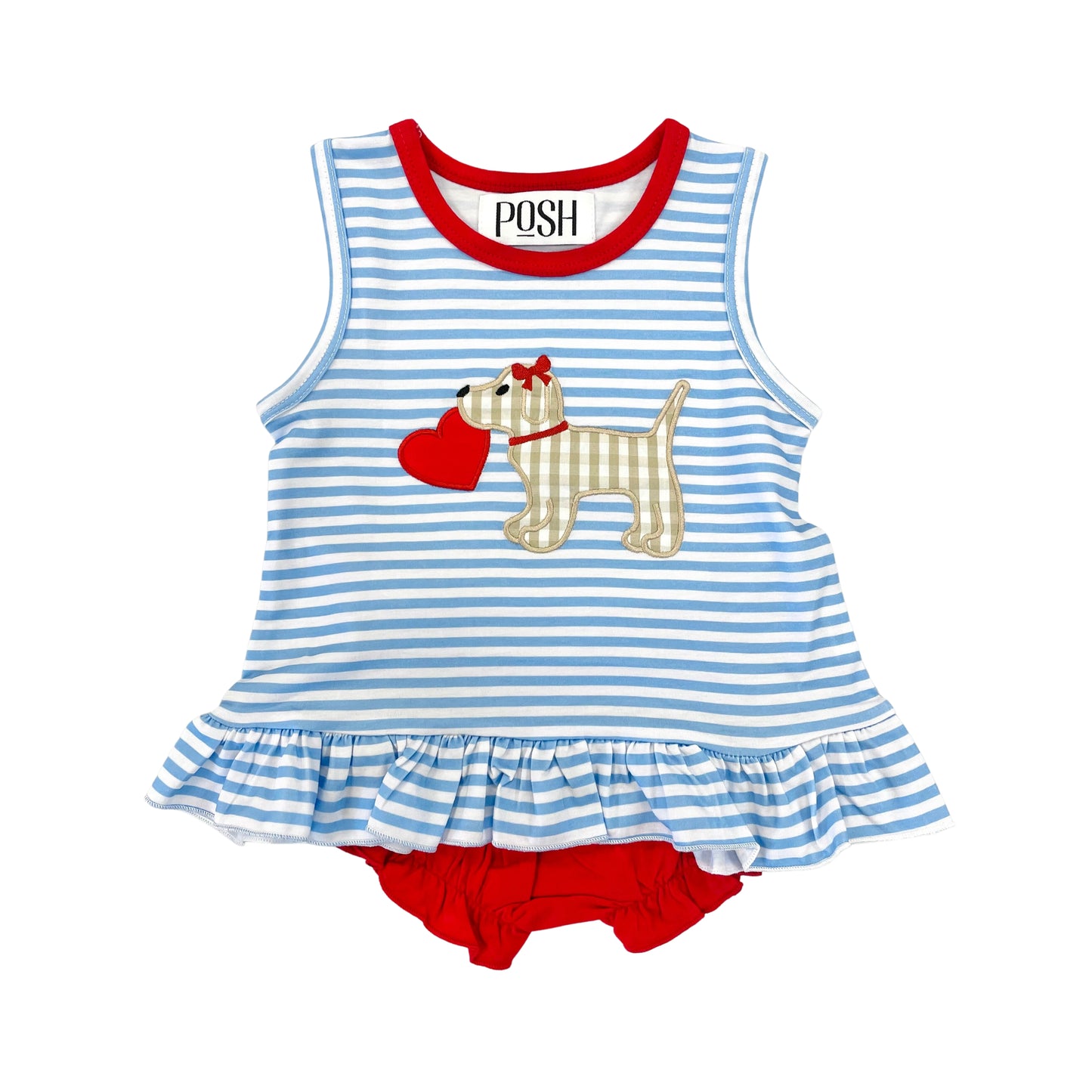 POSH Girls Puppy Love Bloomer Set