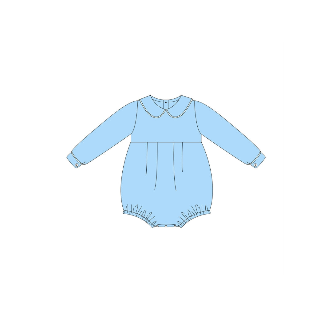 PRE ORDER - Funfetti Kids Blue Long Sleeve Bubble
