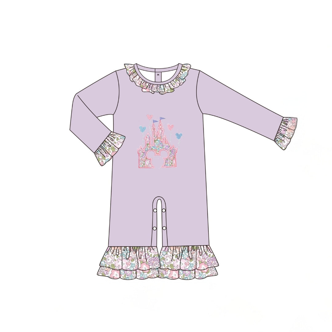 POSH Girls Floral Castle Bloomer Set