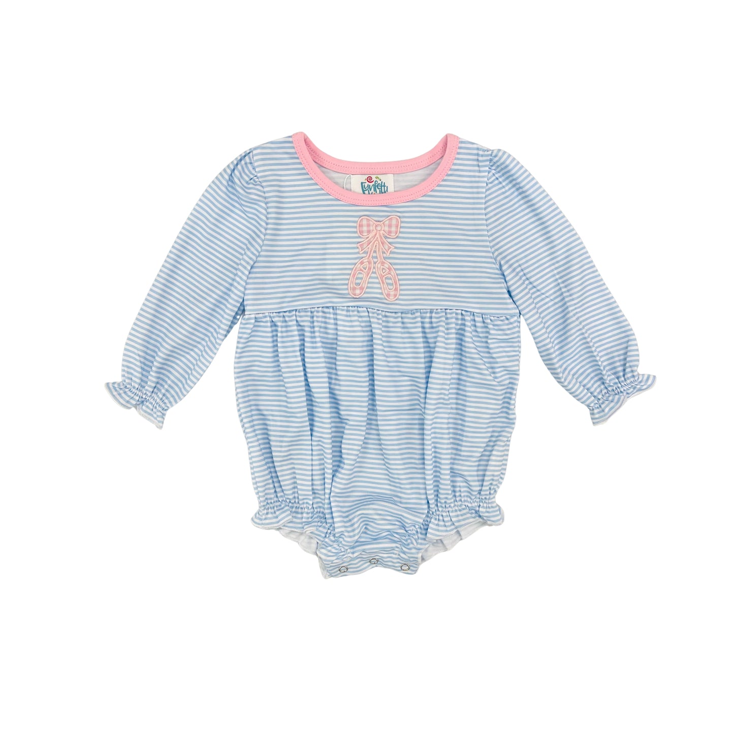 Funfetti Kids Girl Ballet Applique Bubble