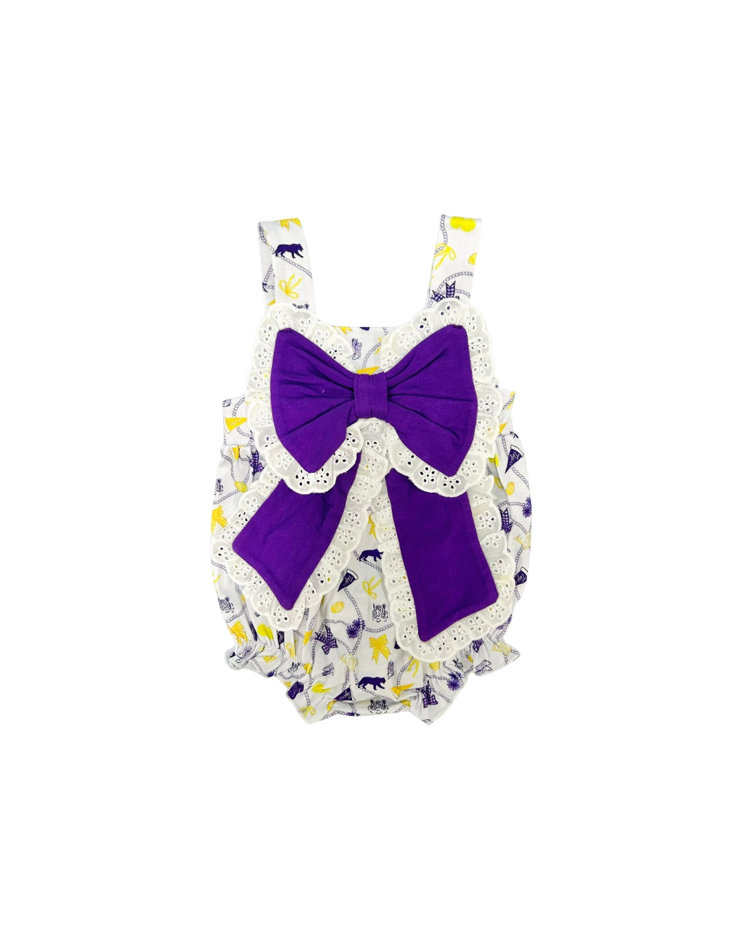 Funfetti Kids Gameday Bow Bubble