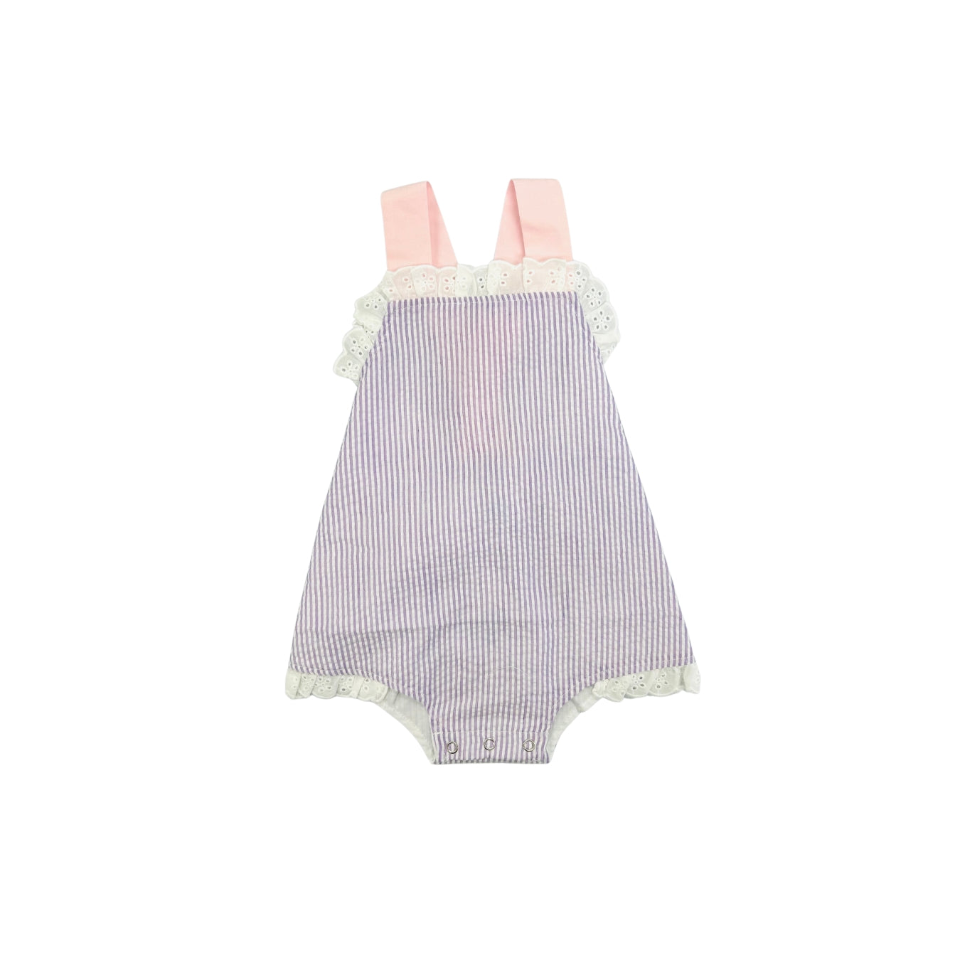 Petit Bebe Boys Airplane Smocked Bubble