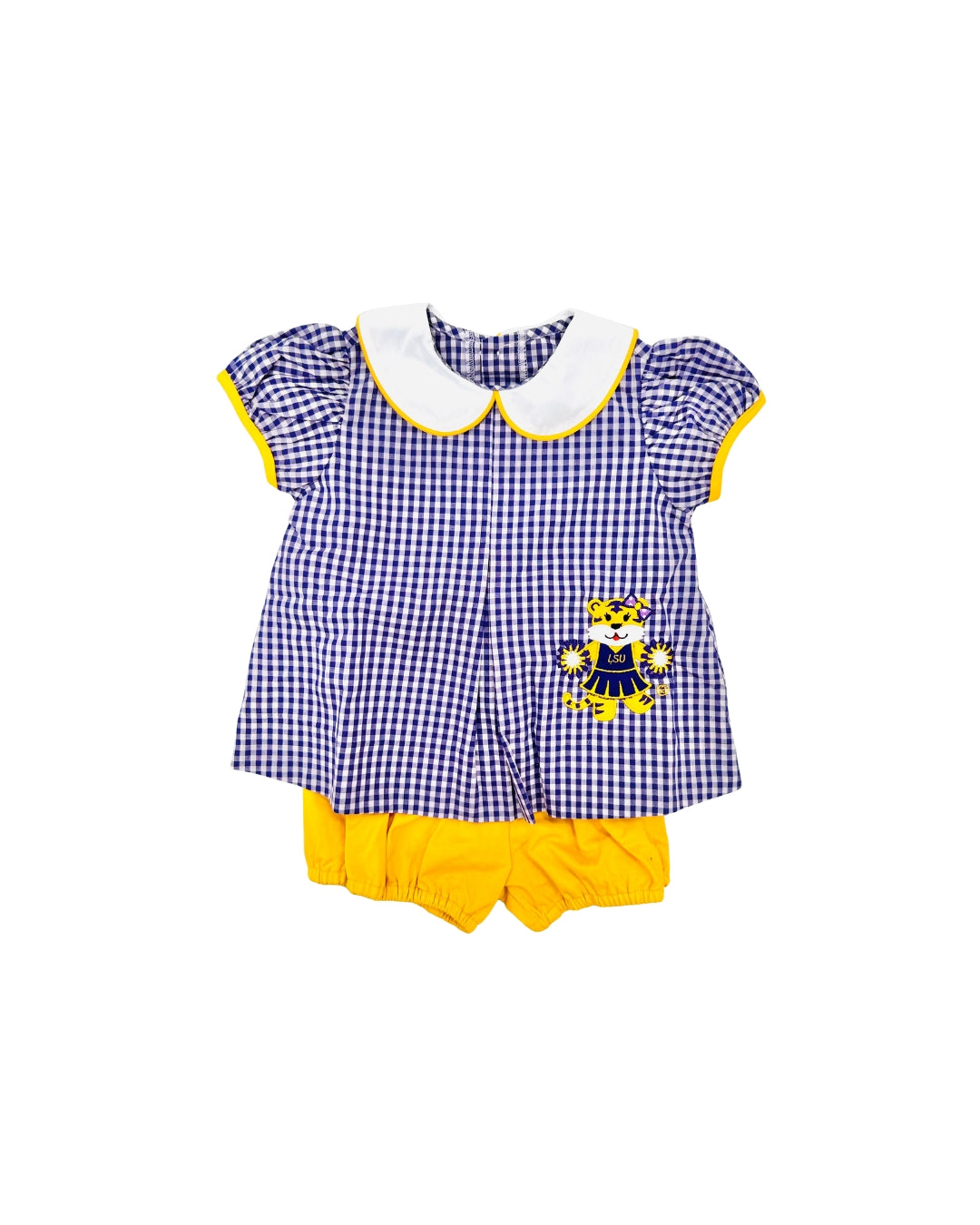 Remember Nguyen Tiger/Cheerleader Applique Bloomer Set