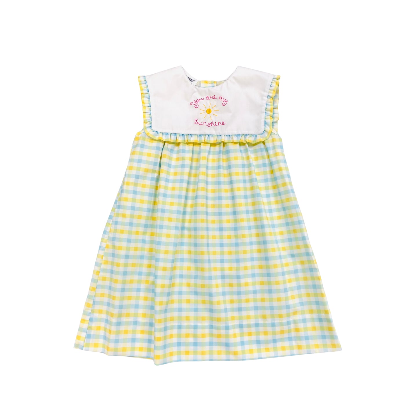 Elizabeth Ann Girls "You Are My Sunshine" Embroidered Dress