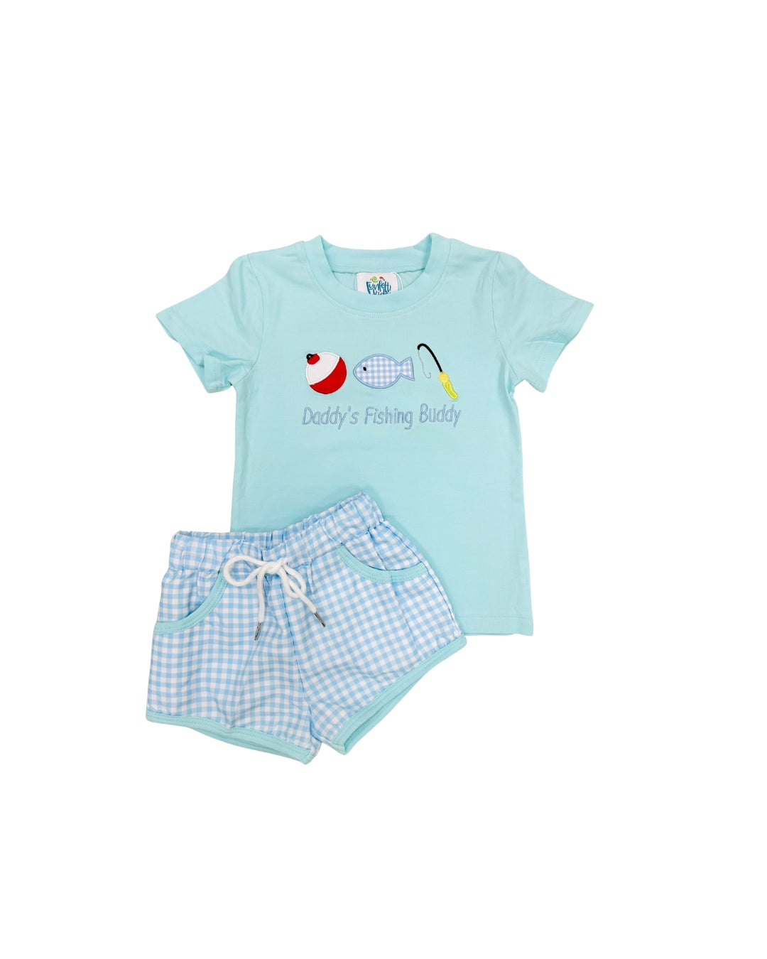 Funfetti Kids Daddys Fishing Buddy Short Set