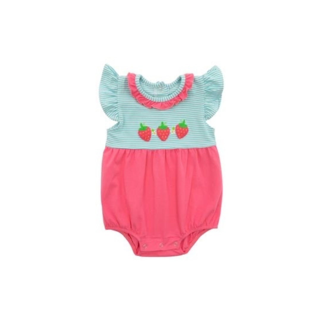 Itsy Btsy Mint/Pink Strawberry Bubble