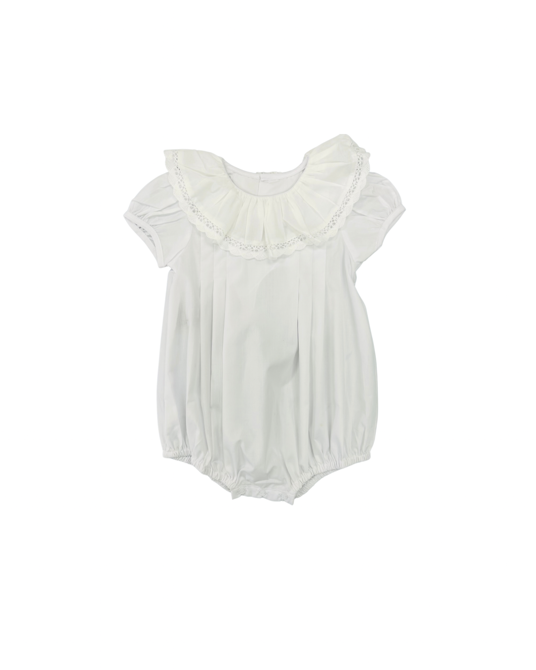 Remember Nguyen White Bubble with Eyelet Trim