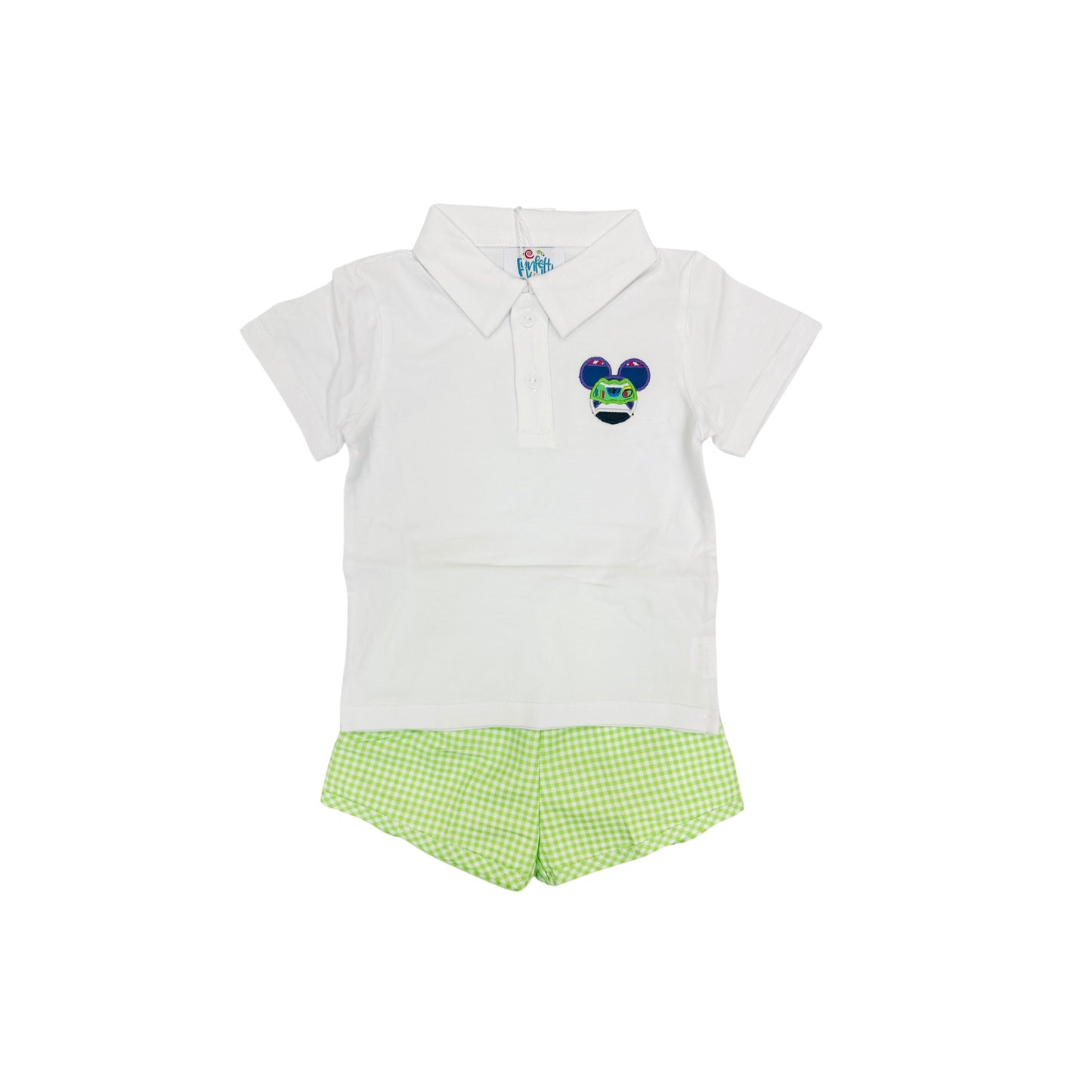 Funfetti Kids Boy Space Ranger Short Set