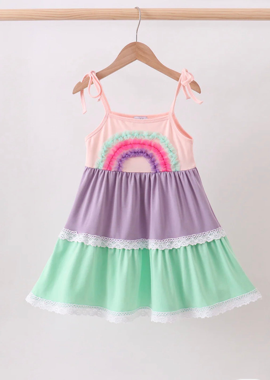 Multi Color Rainbow Dress