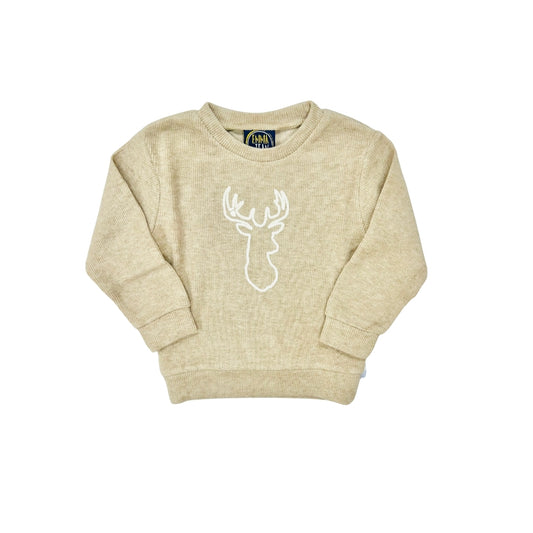 Emma Jean Deer Outline Sweatshirt