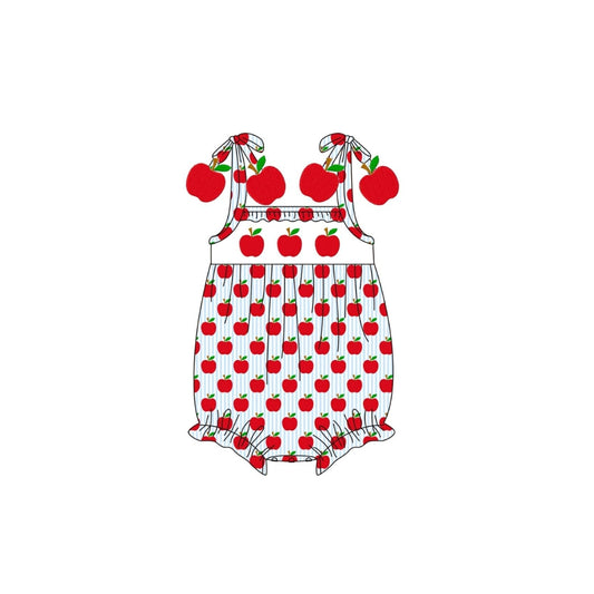 PRE ORDER - Funfetti Kids All Over Apple Bubble Applique & Ties