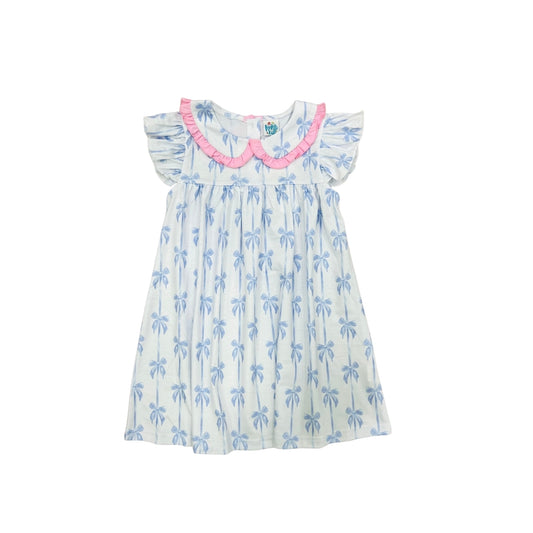Funfetti Kids Bow/Ruffle Dress