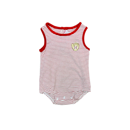 Banana Split Baseball Glove Embroidered Bubble