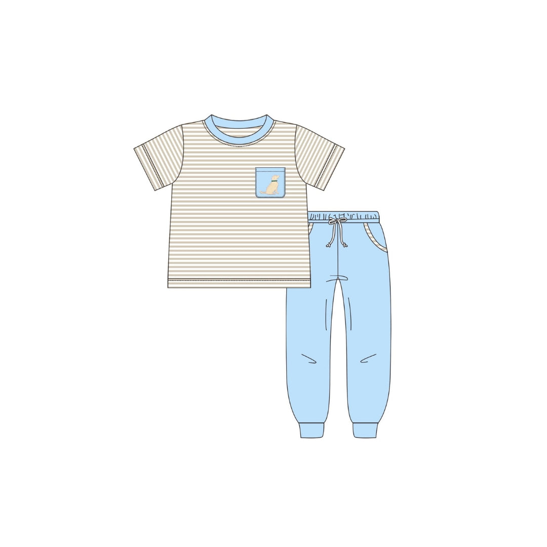 PRE ORDER - Funfetti Kids Embroidered Lab Jogger Set