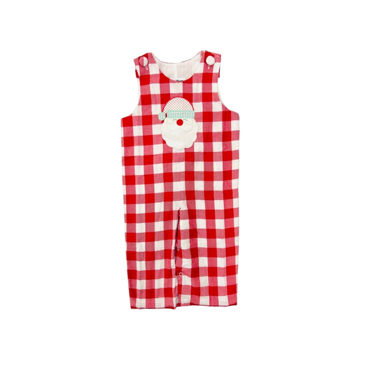 True Red Check Santa Longall