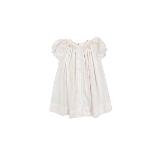 Baby Blessings Pink Hand Smocked Dress