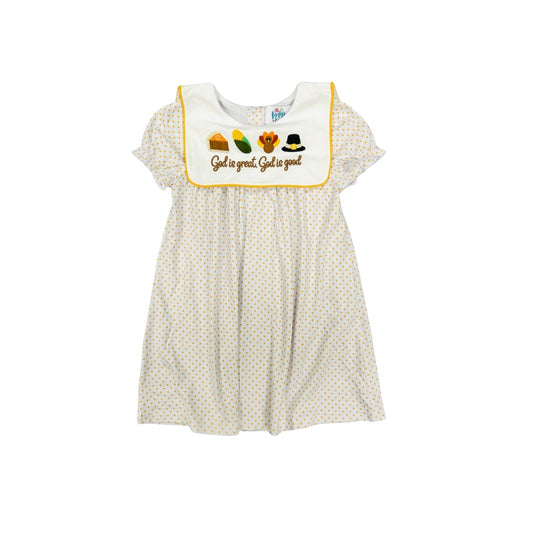 Funfetti Kids God is great, God is good Dress