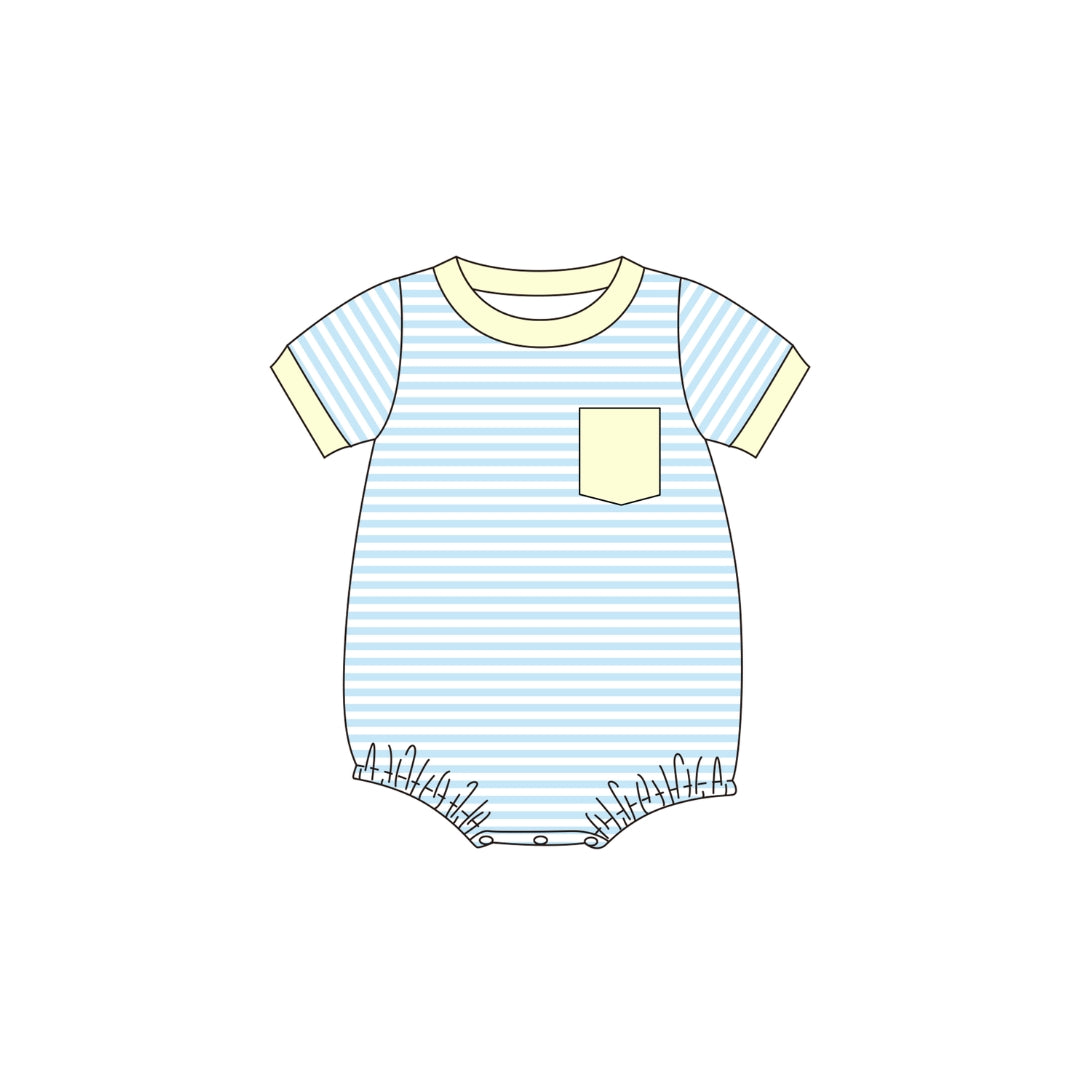 PRE ORDER - Funfetti Kids Blue/Yellow Stripe Bubble