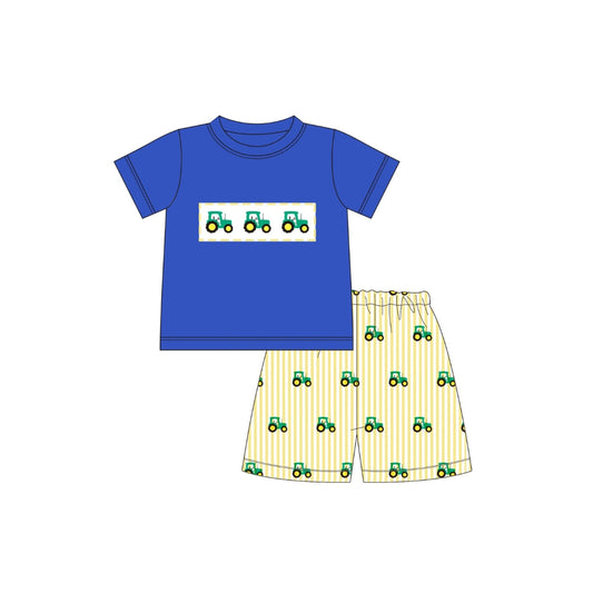 PRE ORDER - Funfetti Kids Tractor Short Set
