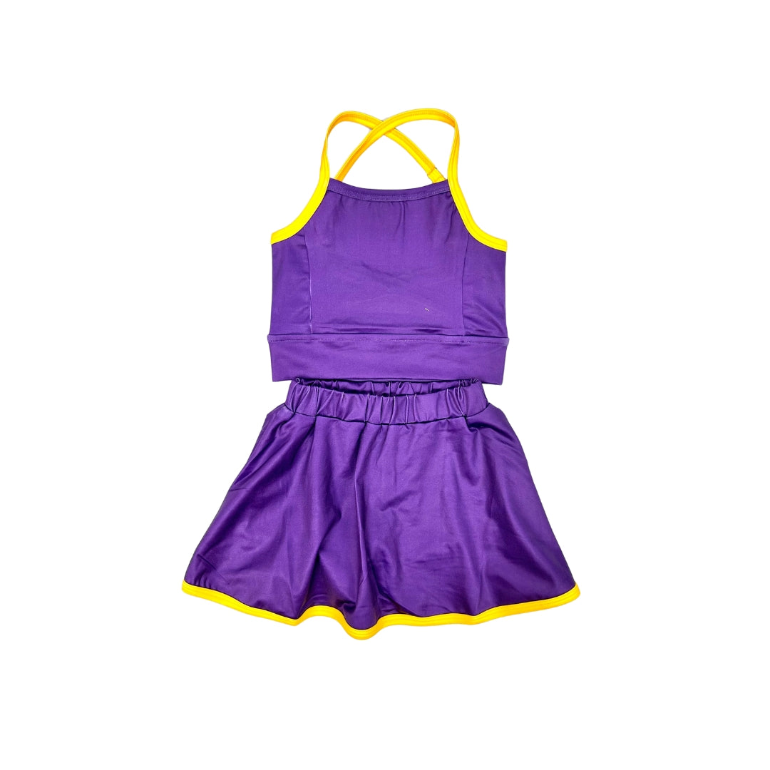 Funfetti Kids Purple/Yellow Active Set