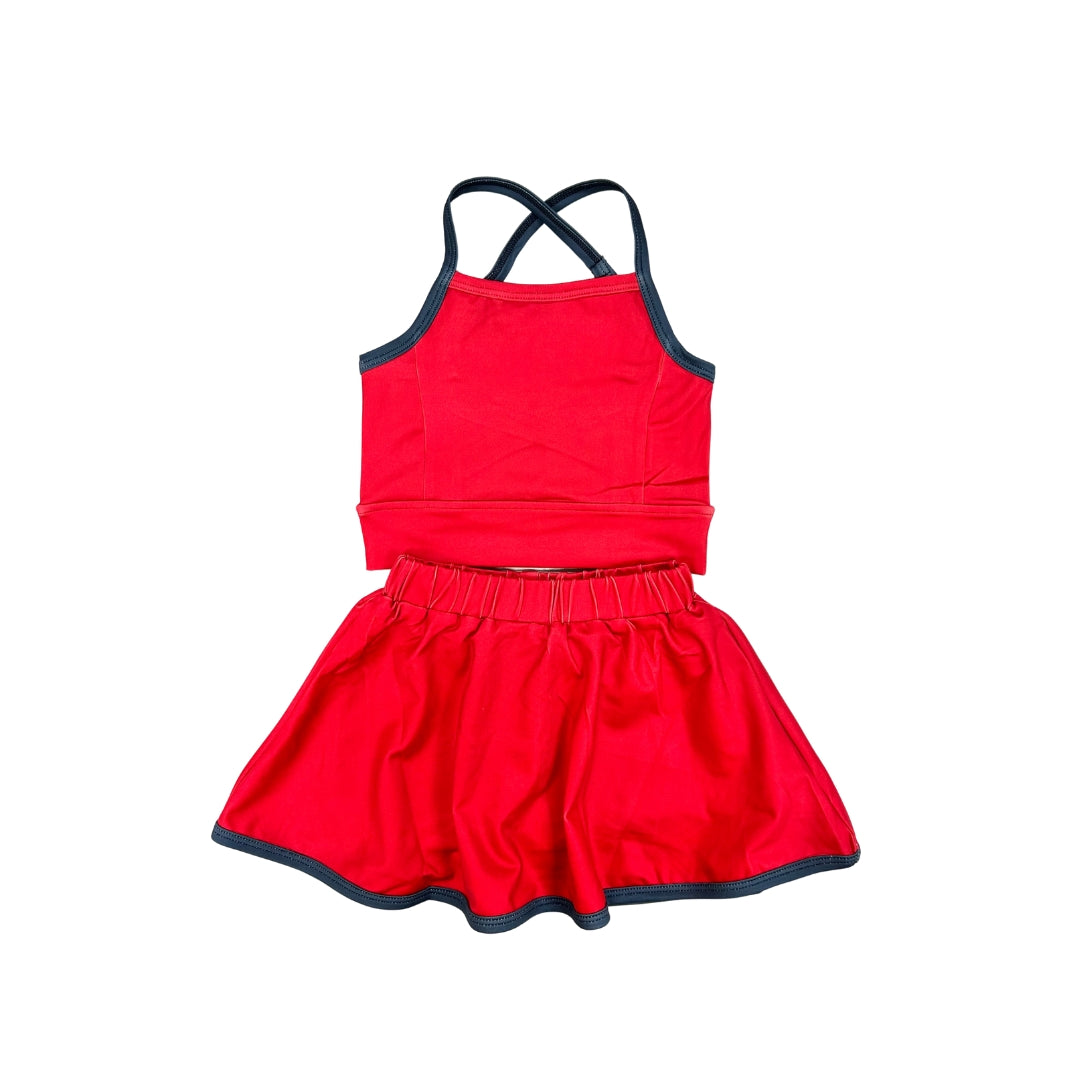 Funfetti Kids Red/Navy Active Set