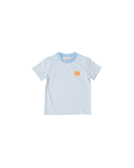Cypress Row Pumpkin Stripe Tee