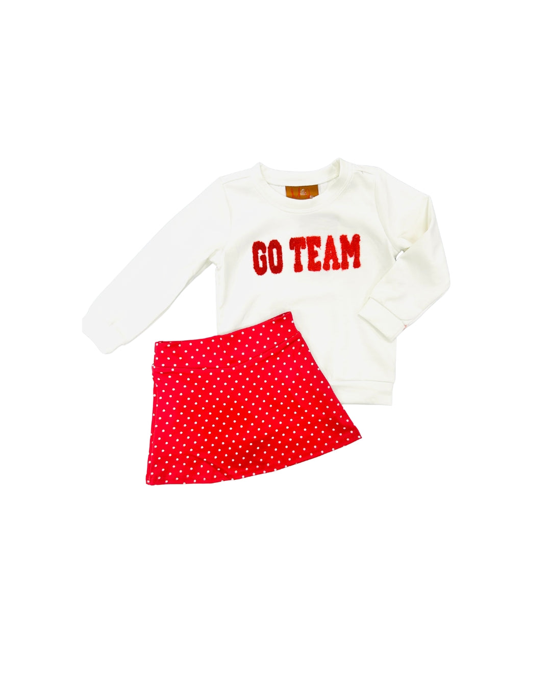 Millie Jay Crimson Go Team Skort Set