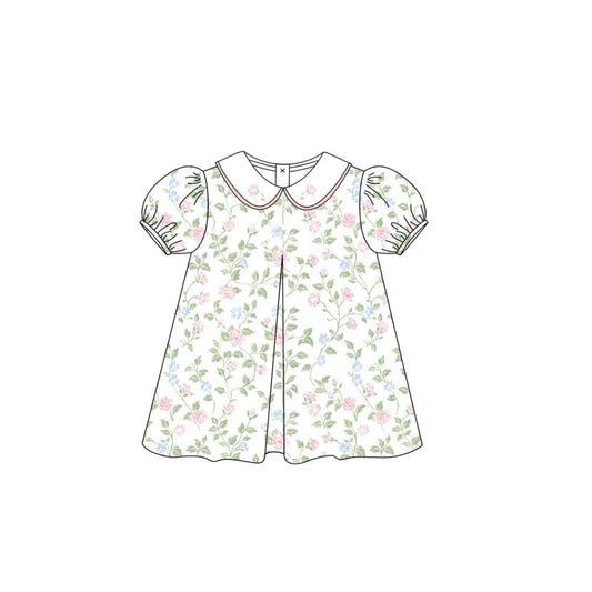 PRE ORDER - Funfetti Kids White All Over Floral Dress