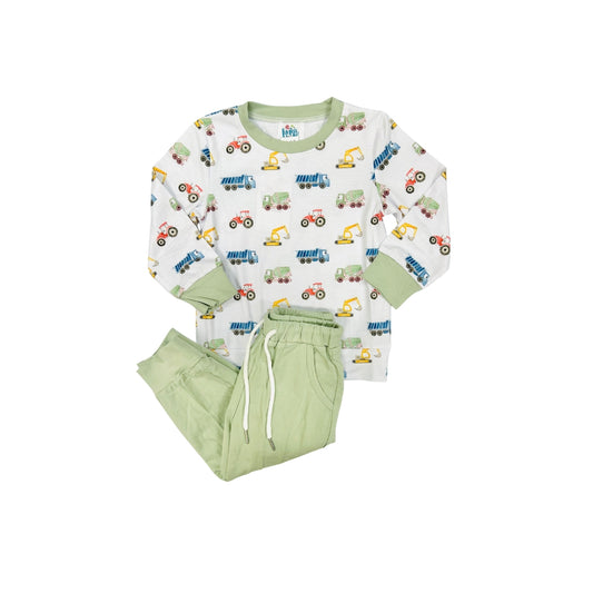 Funfetti Kids All Over Truck Jogger Set