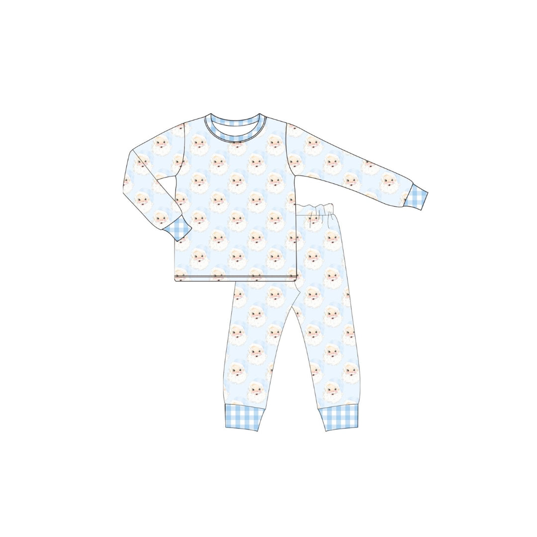 PRE ORDER - Funfetti Kids Blue Santa Lounge Set