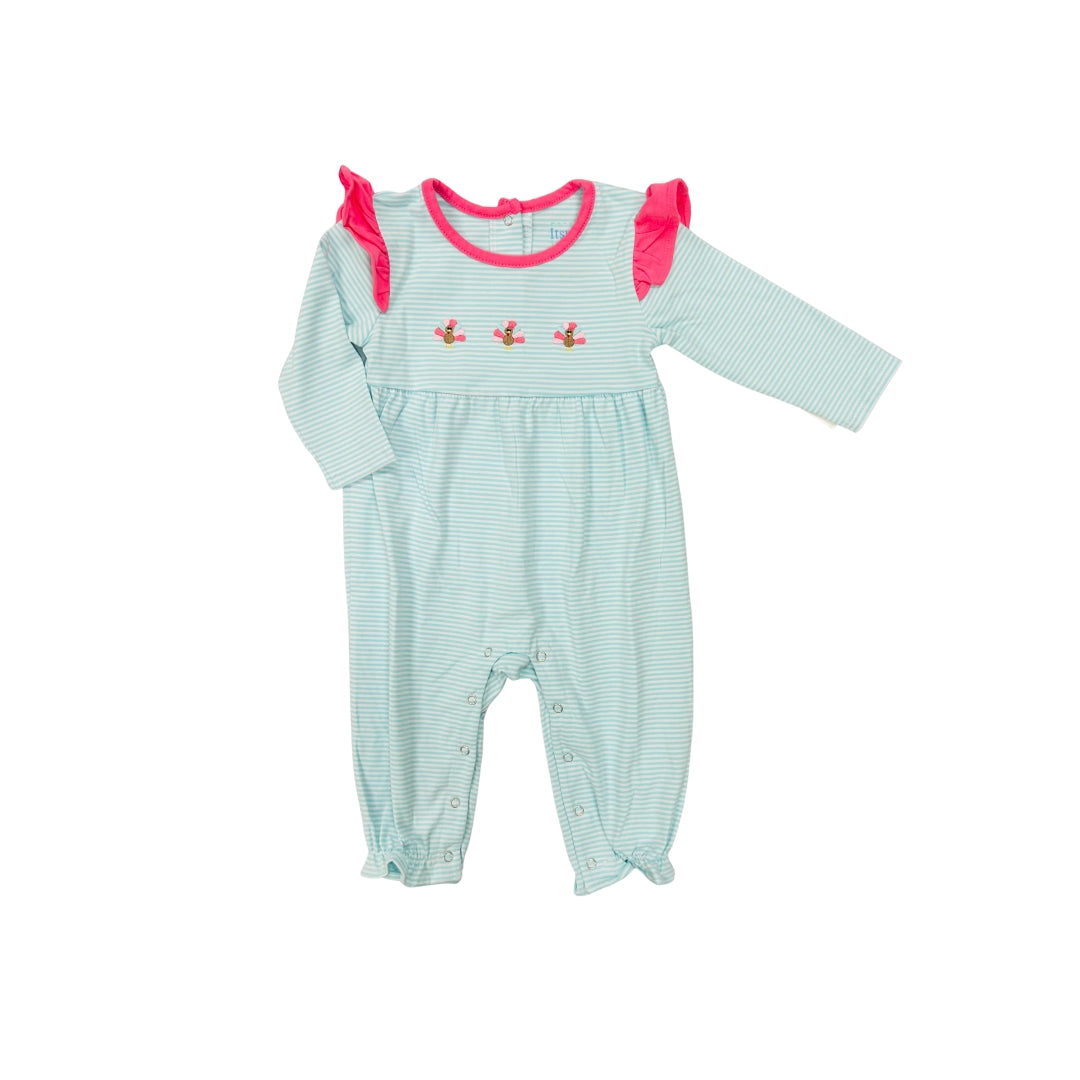 Itsy Bitsy Turkey Ruffle Romper