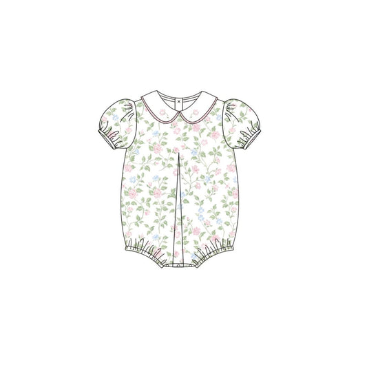 PRE ORDER - Funfetti Kids White All Over Floral Bubble