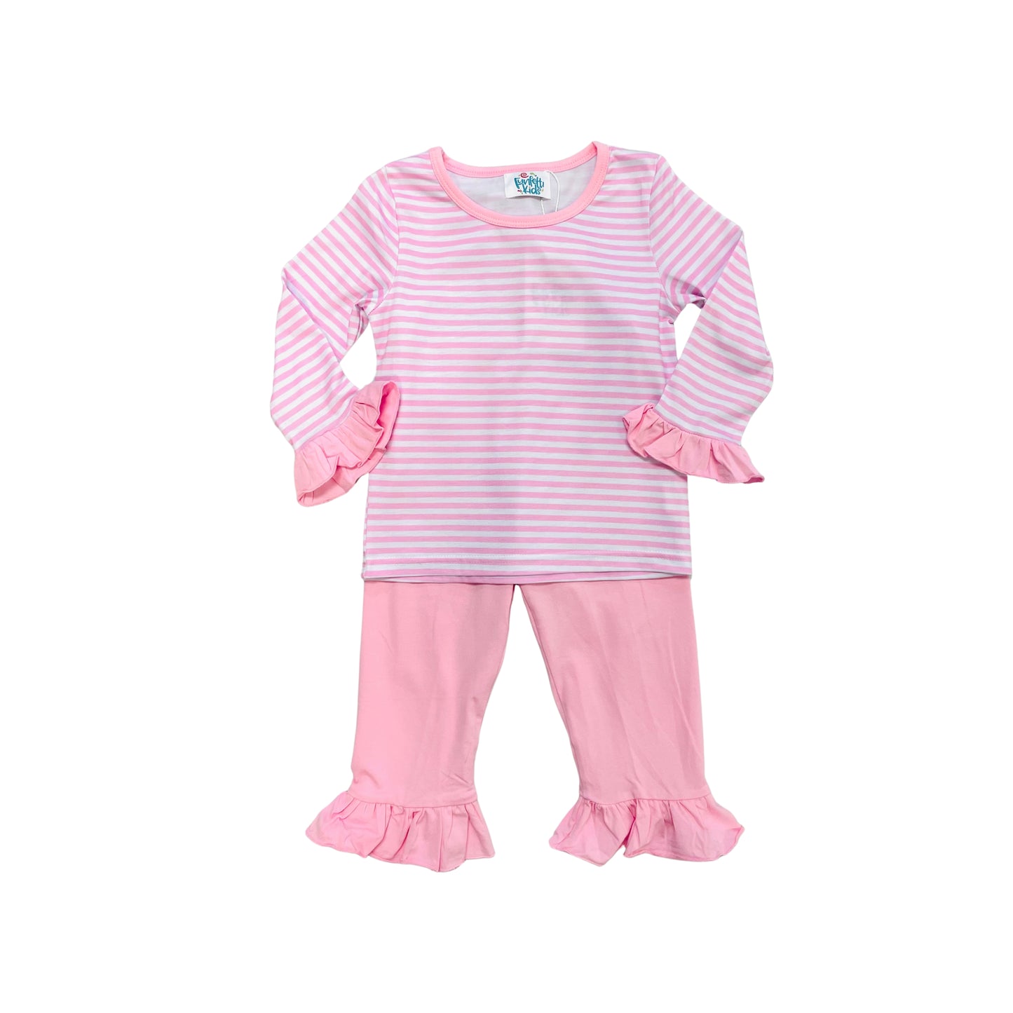 Funfetti Kids Girl Stripe Pant Set