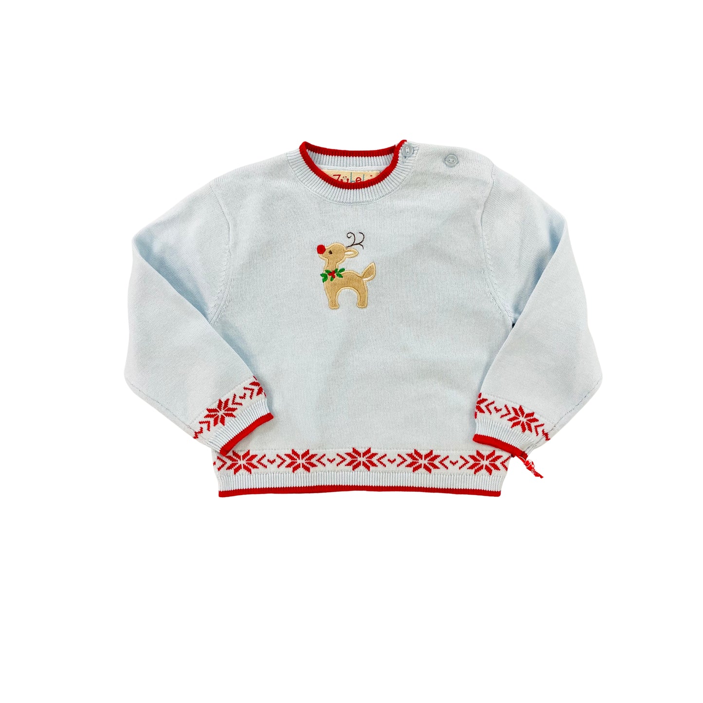 Zubels Boy Reindeer Sweater