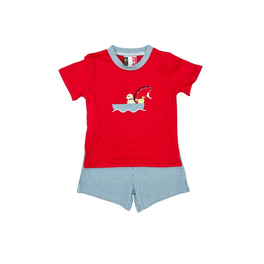 Banana Split Reelin Them in Short Set