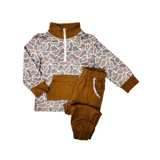 Funfetti Kids Camo Pullover/Jogger Set