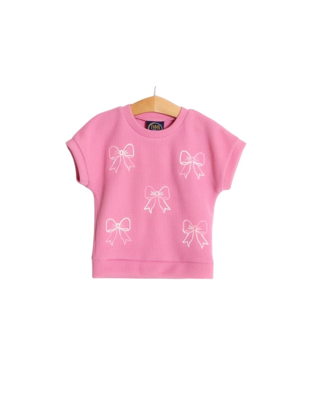 Emma Jean Pink Bow Sweater